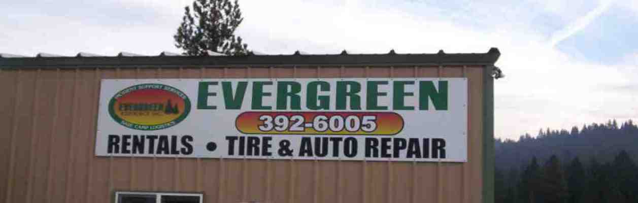 Evergreen Resource in Idaho City, Equipment rentals, Tire & auto repair